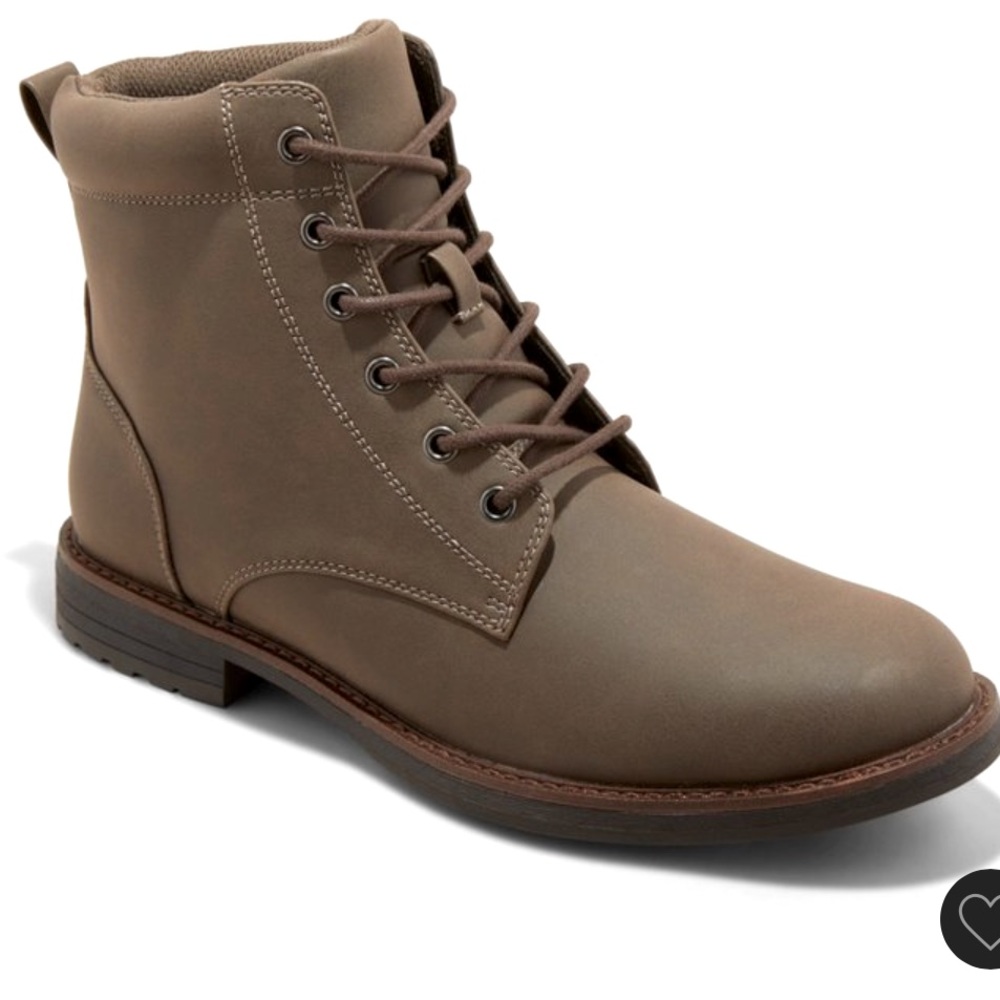 Goodfellow Jeffrey Brown Suede Stylish Combat Boots - Worn once
